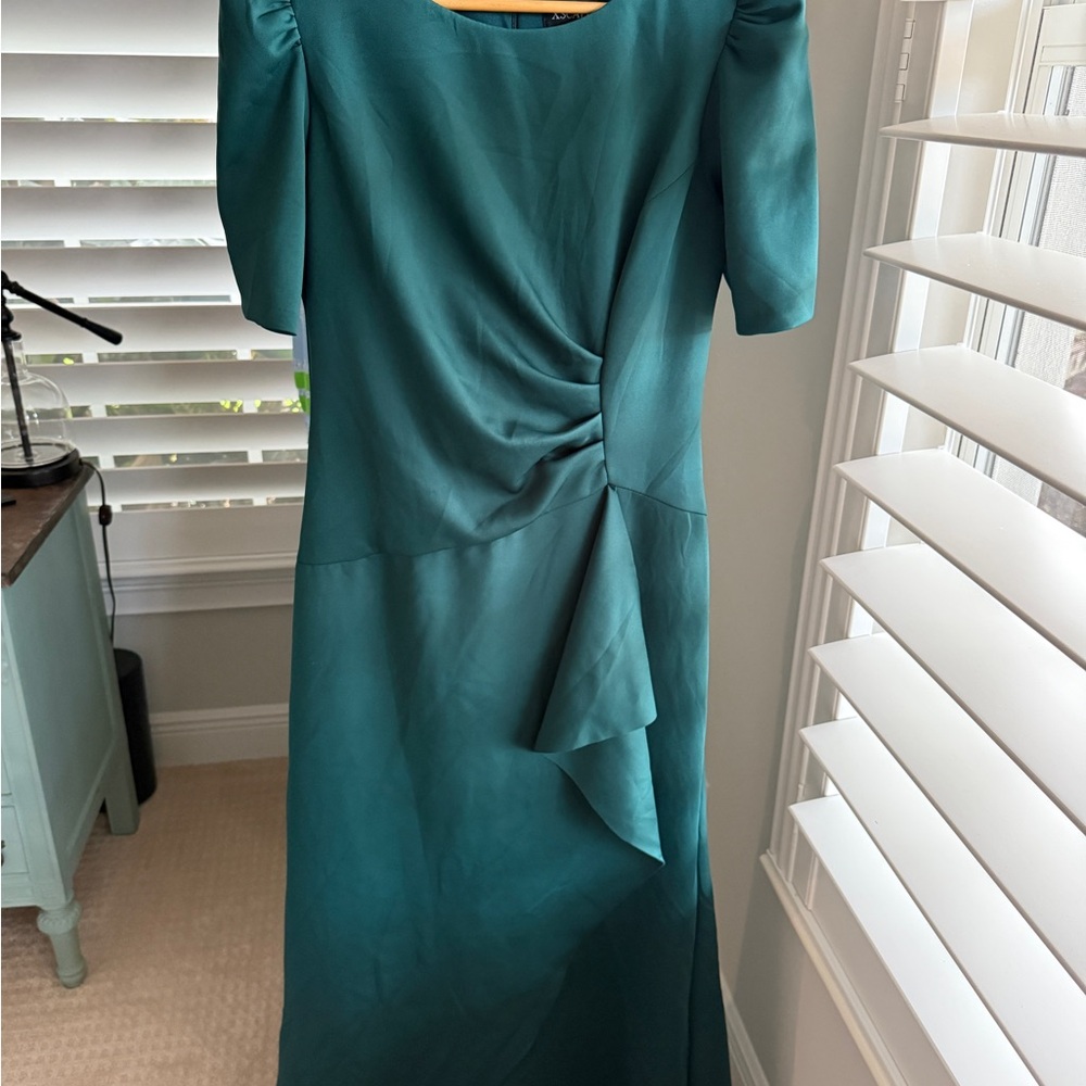 Xscape Emerald Green Maxi Dress